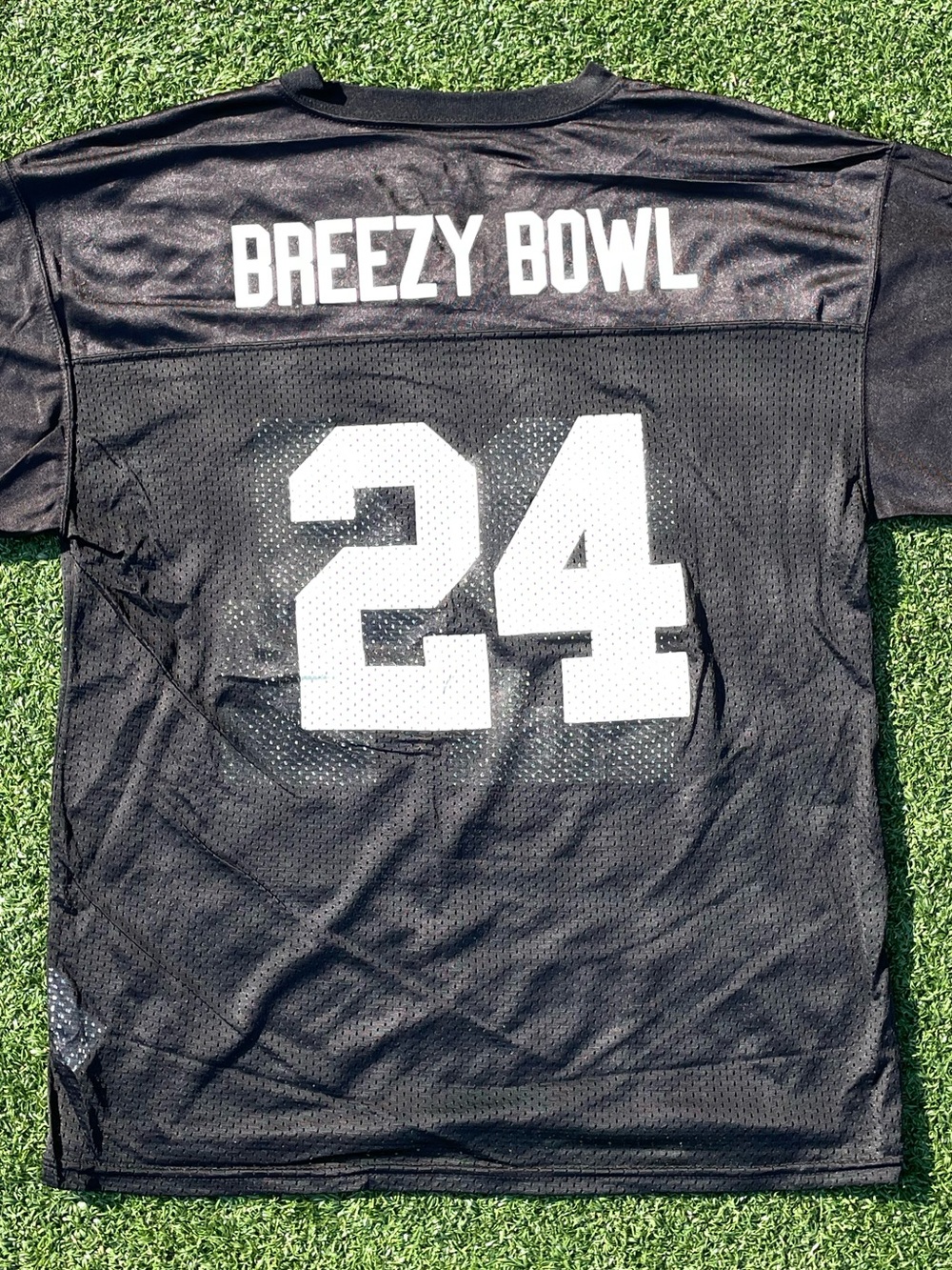 Official Chris Brown Team Breezy, Breezy Bowl 2024 Mesh Jersey